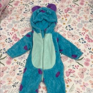 Cozy Teal and Purple Kids Bodysuit